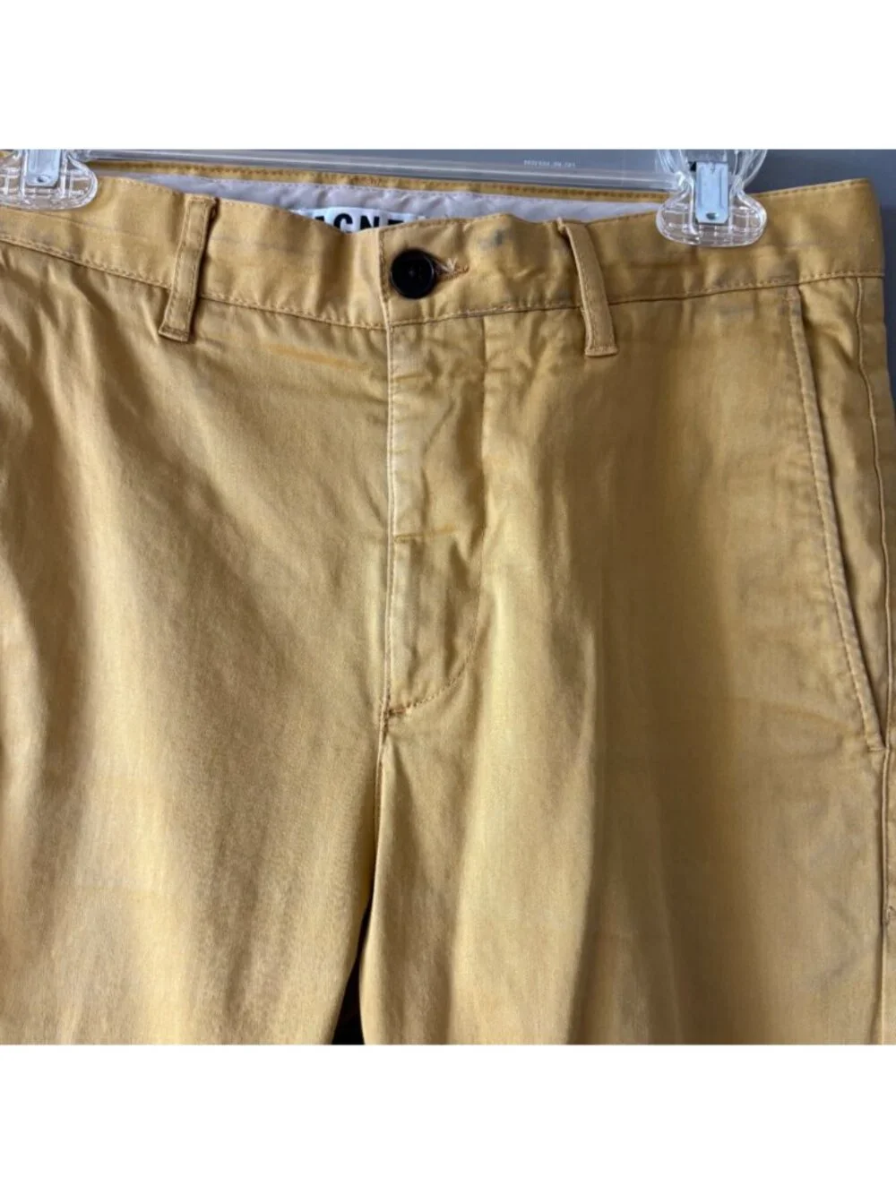 Acne Studios Men's Chino Pants Size 46 Yellow Mustard 30x27